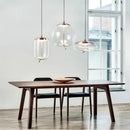 GobekUsa Glass LED Chandeliers for Living Room Bedroom Kitchen Pendant Lamp