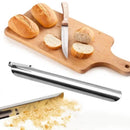 Sleek stainless steel crumb cleaner cake tool dining room scraper by Decorbites