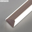 GobekUsa Sleek Triangle Island Light: Aluminum LED Hanging Lamp for Restaurants