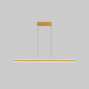 GobekUsa Sleek Triangle Island Light: Aluminum LED Hanging Lamp for Restaurants