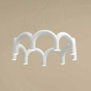 GobekUsa Sleek U-Shaped Chandelier for Bedroom and Kitchen