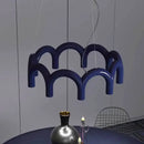 GobekUsa Sleek U-Shaped Chandelier for Bedroom and Kitchen