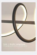 GobekUsa Sleek Wavy Pendant Lights for Dining Room
