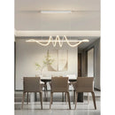 GobekUsa Sleek Wavy Pendant Lights for Dining Room