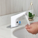 GobekUsa Automatic Sensor Bathroom Faucet, Solid Brass, Water Saving, Touch-Free Electric Tap