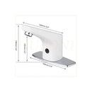GobekUsa Automatic Sensor Bathroom Faucet, Solid Brass, Water Saving, Touch-Free Electric Tap