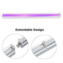 Sleek white led uv glow black light bar party room decor by Decorbites