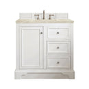 James Martin De Soto 36" Single Bathroom Vanity, Bright White