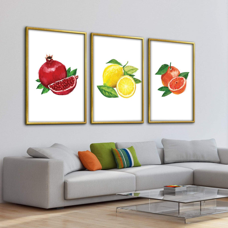 Sliced Fruit Canvas