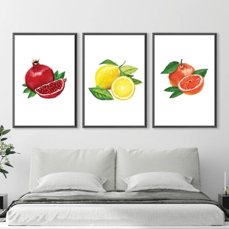 Sliced Fruit Canvas