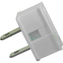 Slide-On Male & Female Zip Plugs
