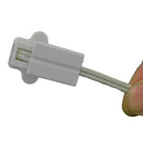 Slide-On Male & Female Zip Plugs
