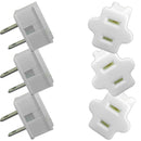 Slide-On Male & Female Zip Plugs
