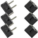 Slide-On Male & Female Zip Plugs