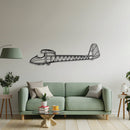 T.21B Sedbergh Metal Aircraft Wall Art - NCP0347