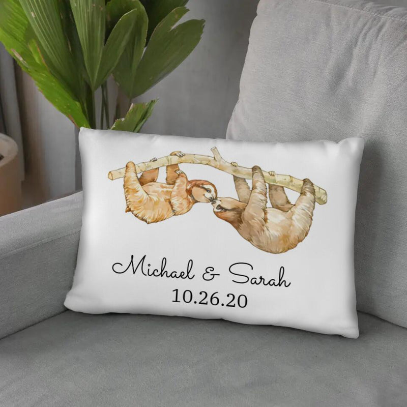 Sloth Love Cushion