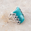 Sluice Genuine turquoise Ring