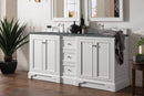 James Martin De Soto 72" Double Bathroom Vanity, Bright White