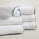 Cotton Border-Stitched 6-Piece Towel Set - Valery Collection by Great Bay Home