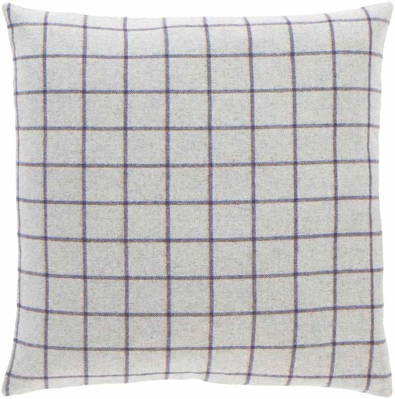 Borkeld Silver Gray Pillow Cover