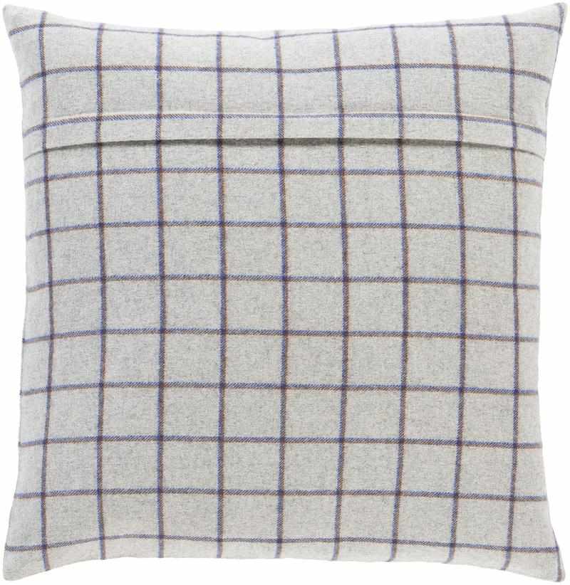 Borkeld Silver Gray Pillow Cover