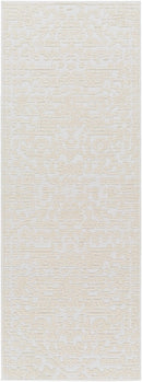 Beren Cream Washable Area Rug - Clearance