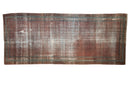 6.5x16.5 Antique Distressed Malayer Rug Runner