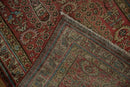 3x14.5 Vintage Distressed Fragment Malayer Rug Runner