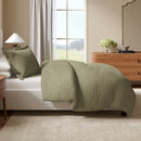100% Cotton Honeycomb Waffle Duvet Set - Mattea Collection by Great Bay Home
