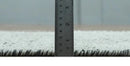 Small 2x3 Hand Knotted Ivory and Charcoal Tribal Design Wool Rug by The Rug Decor
