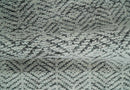 Small 2x3 Hand Knotted Ivory and Charcoal Tribal Design Wool Rug by The Rug Decor