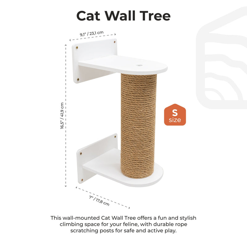 Small Cat Tree – White, photo 6 of 7