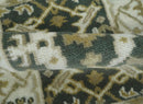 Small Entryway 2x3 Gray, Ivory and Beige Hand Knotted Oriental Oushak Wool Area Rug by The Rug Decor