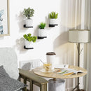GobekUsa Small Wood Floating Shelves 4-Pack