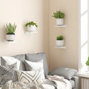 GobekUsa Small Wood Floating Shelves 4-Pack