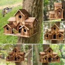 GobekUsa Small Wooden Hanging Bird House