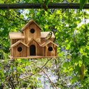 GobekUsa Small Wooden Hanging Bird House