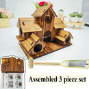 GobekUsa Small Wooden Hanging Bird House