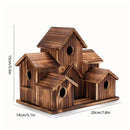 GobekUsa Small Wooden Hanging Bird House