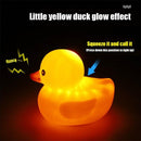 Small Yellow Bike Duck Bicycle Bell Luminous Airscrew Helmet Duck Ducky Bicycle Wind Motor Riding Cycling Lights Horn Rubber Duck Toy Car Ornaments Yellow Duck Car Dashboard Decorations Squeeze Duck Bicycle Horns With Propeller Helmet