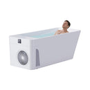 CSC Smart 1-Piece Freestanding Full-Body All-In-One Cold Plunge Tub With Built-In Water Chiller (SAK56280)