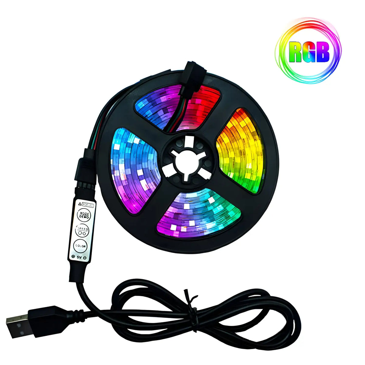 Smart LED Lights Bluetooth RGB Strip with Remote Control, photo 4 of 11