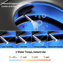 Nuvia Smart One-Piece Bidet Toilet With Auto Open/Close Seat And Dryer (SAK86135) by SAKSBY WHOLESALE