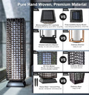 SmartYard 28’ Outdoor Solar Floor Lamp with 2 Lighting Modes