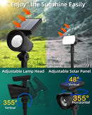 SmartYard 50 Lumen Solar Outdoor Landscape Spot Light, Black (5-Pack)