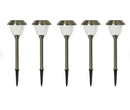 SmartYard (Member’s Mark) 5-Pack Oil-Rubbed Bronze LED Solar Path Lights