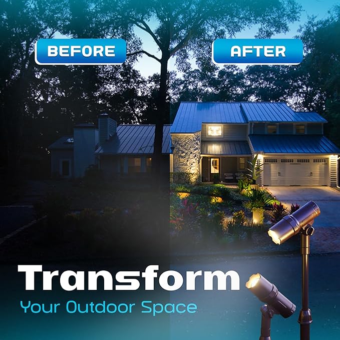 SmartYard Smart Focus 100/65 Lumen Spot Light with Remote Solar Panel, 2-pack, photo 8 of 13