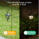 SmartYard Solar Hanging Lights Dual Use Shepherd Hook Lights Outdoor, 4 Pack