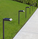 SmartYard Solar LED Pathway Lights 30 Lumen Modern Down Light , 6-Pack