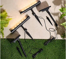 SmartYard Solar Light Bar Set of 2 65 Lumen With Remote Panel